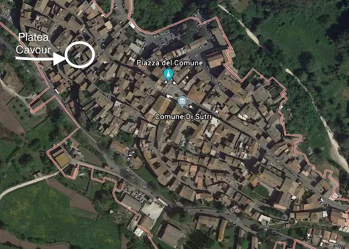 Platea Cavour Semesterbostad Sutri